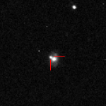 2011bm, (= PSN J12565389+2222282),CBET 2695 discovered 2011/04/04.991 by La Sagra Sky Survey Supernova SearchFound in IC 3918 at R.A. = 12h56m53s.88, Decl. = +22°22'28".2 Located 5".85 east and 3".1 north of the center of IC 3918 Mag 16.0, Type Ic (References:SN 2007bz)